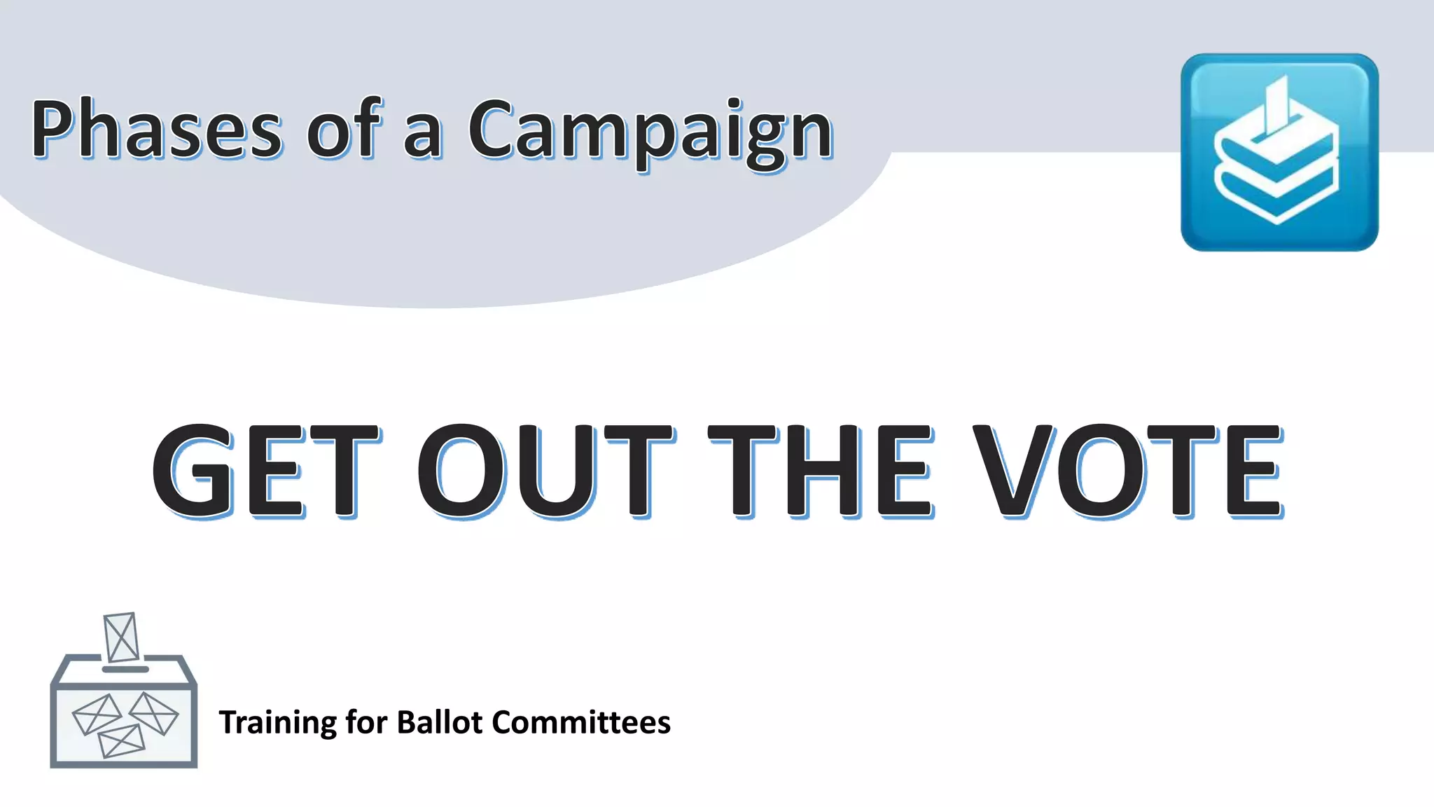 Training for Ballot Committees
 