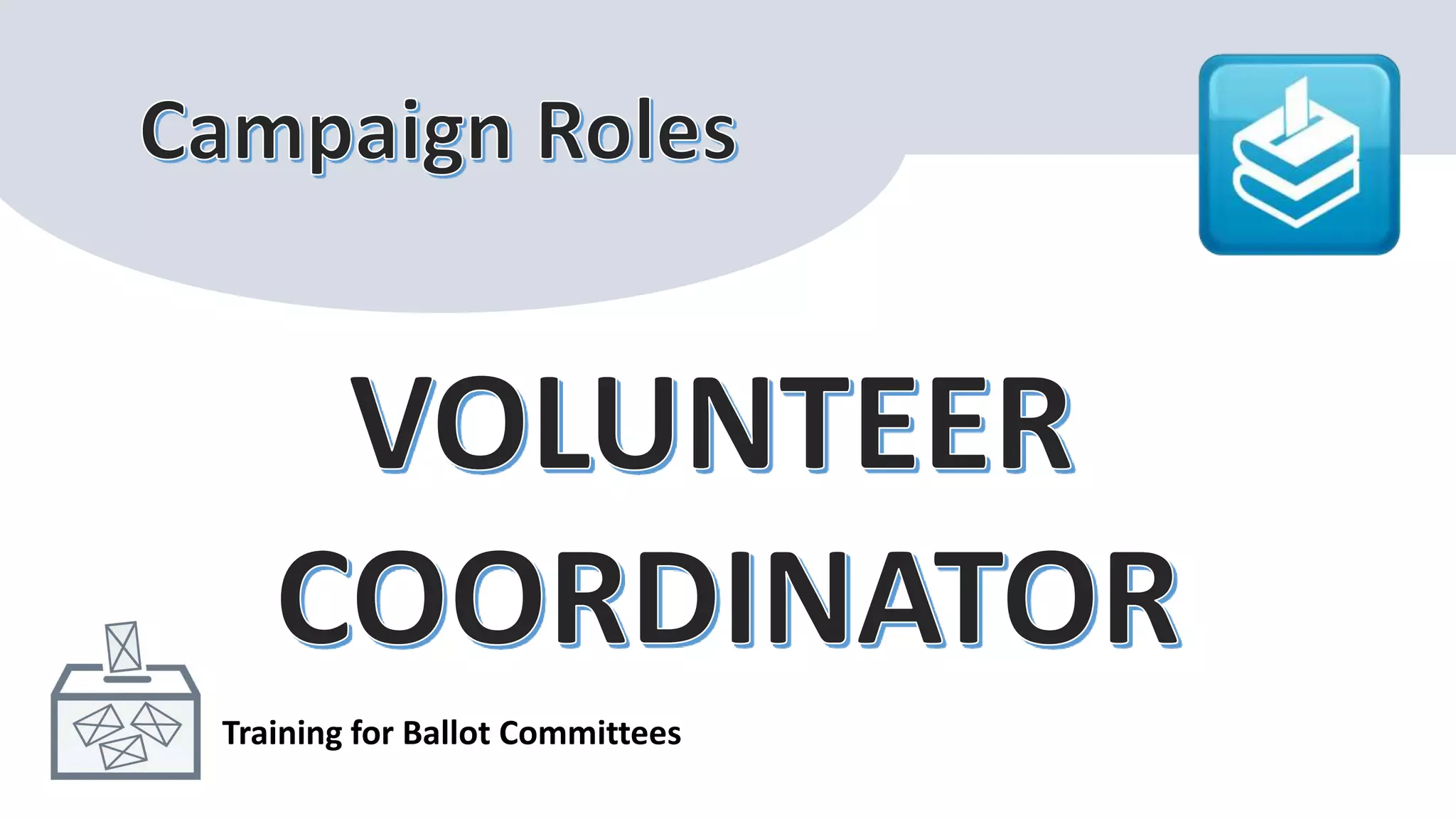 Training for Ballot Committees
 