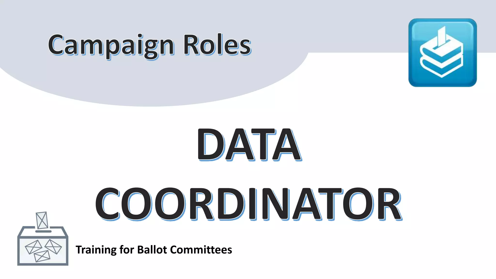 Training for Ballot Committees
 