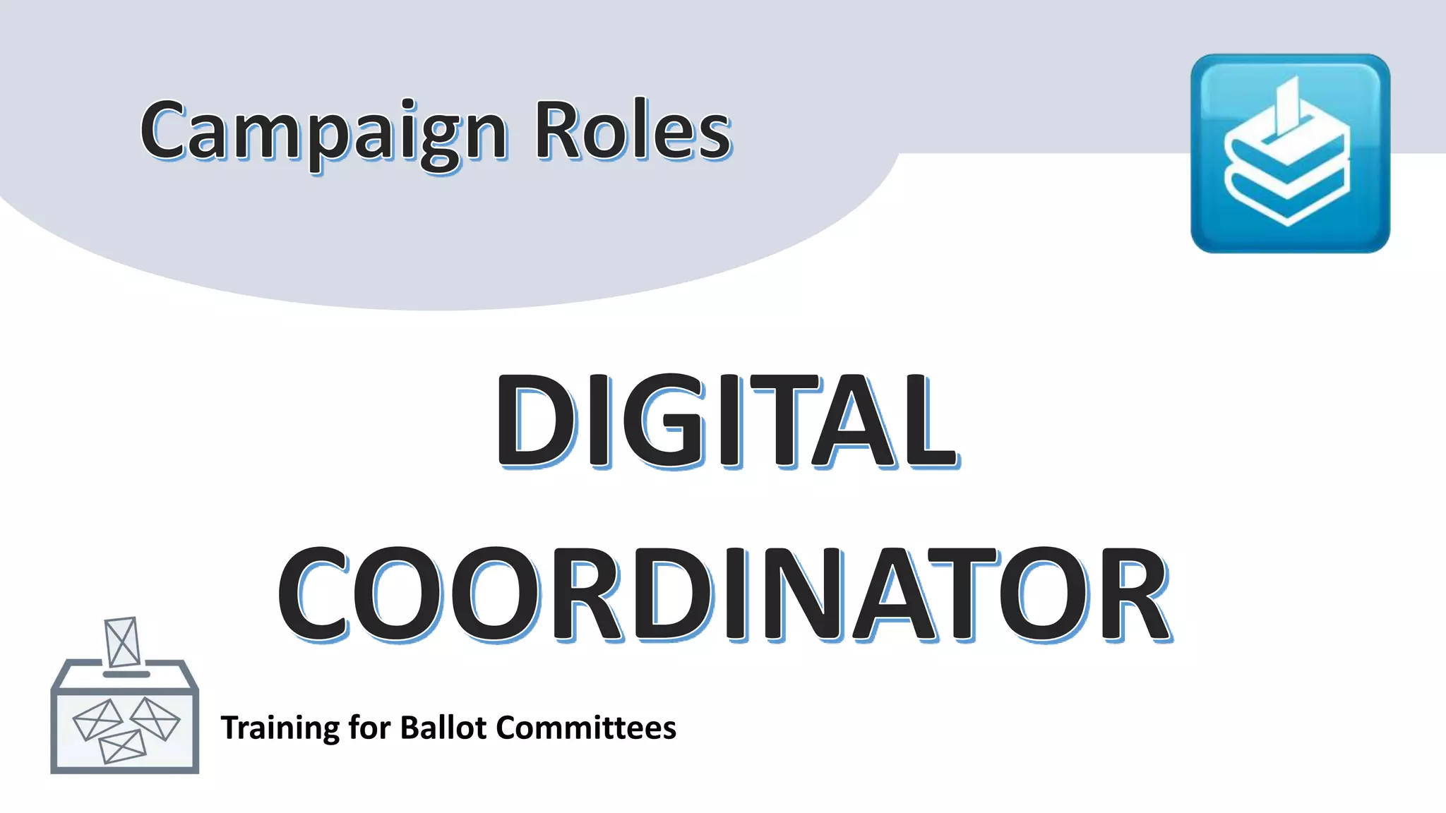 Training for Ballot Committees
 