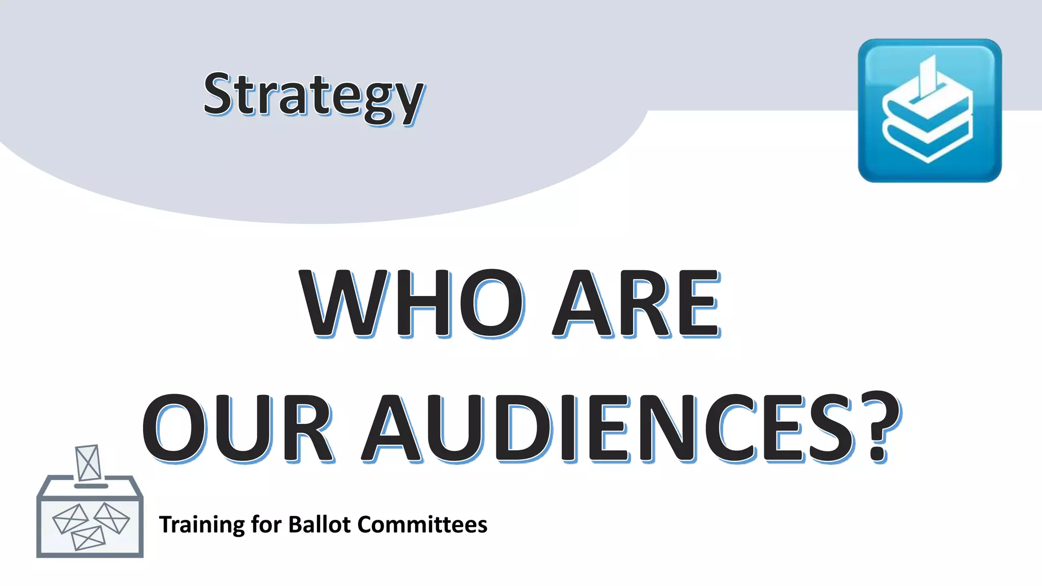 Training for Ballot Committees
 