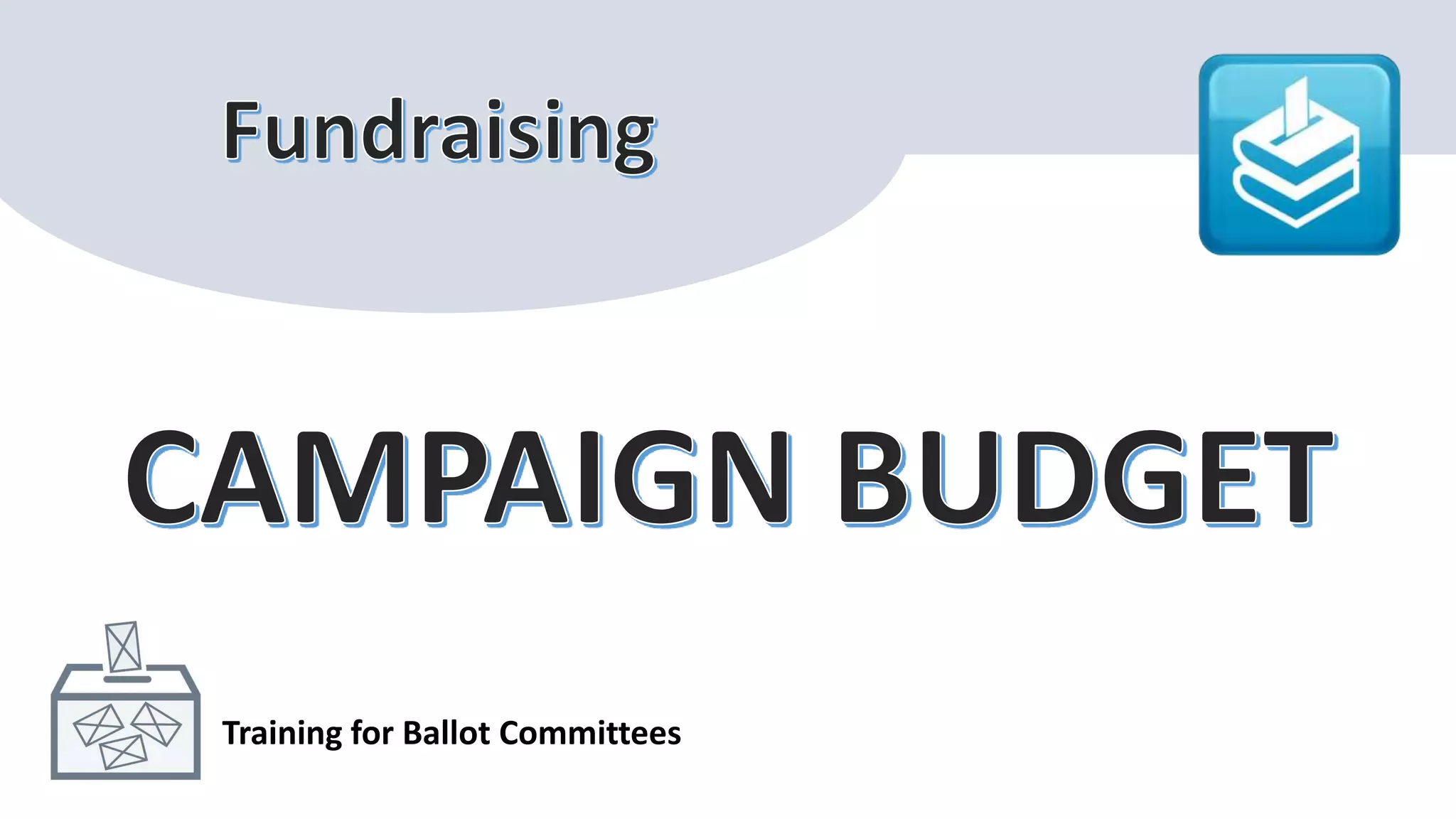 Training for Ballot Committees
 