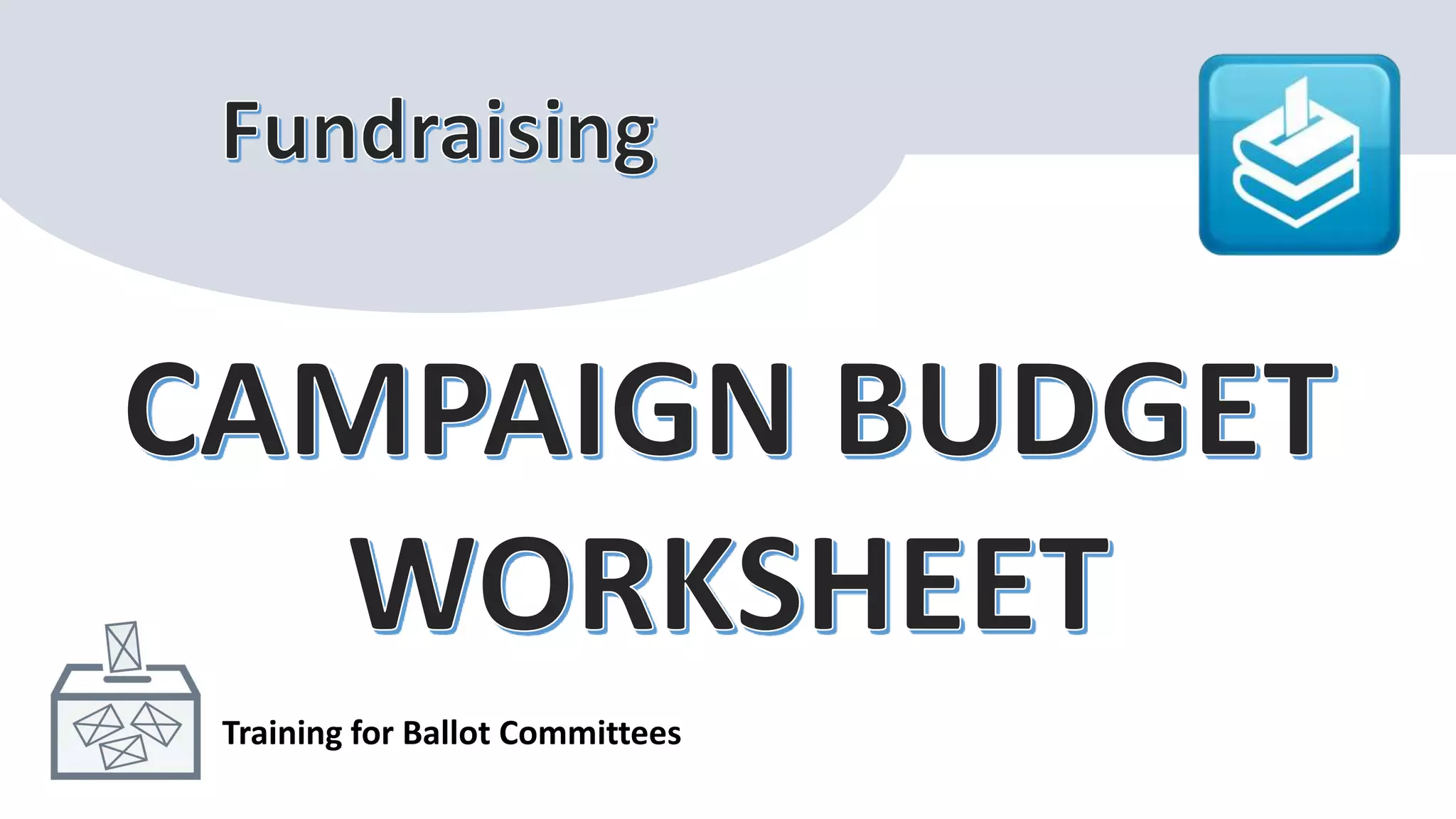 Training for Ballot Committees
 