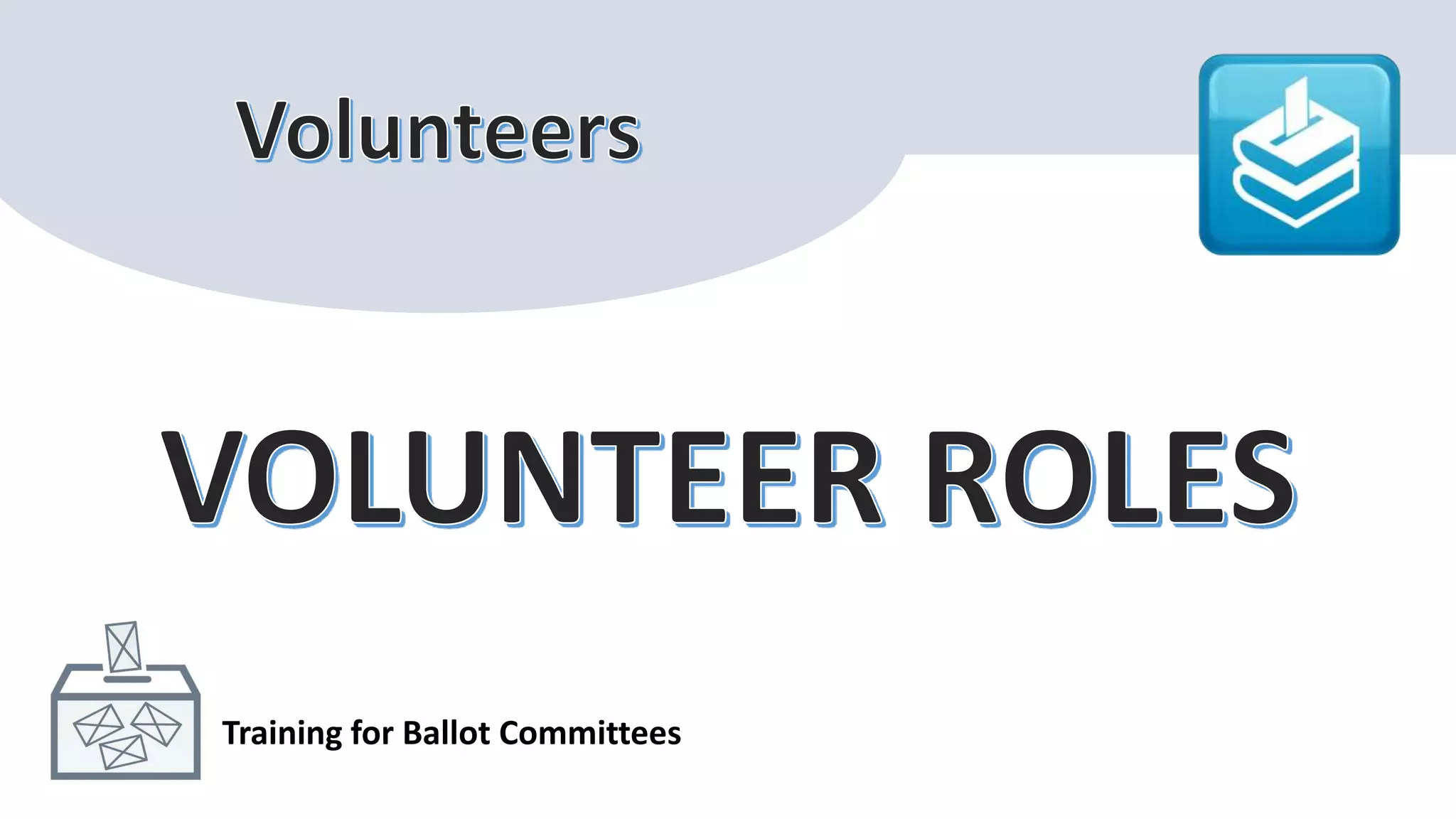 Training for Ballot Committees
 