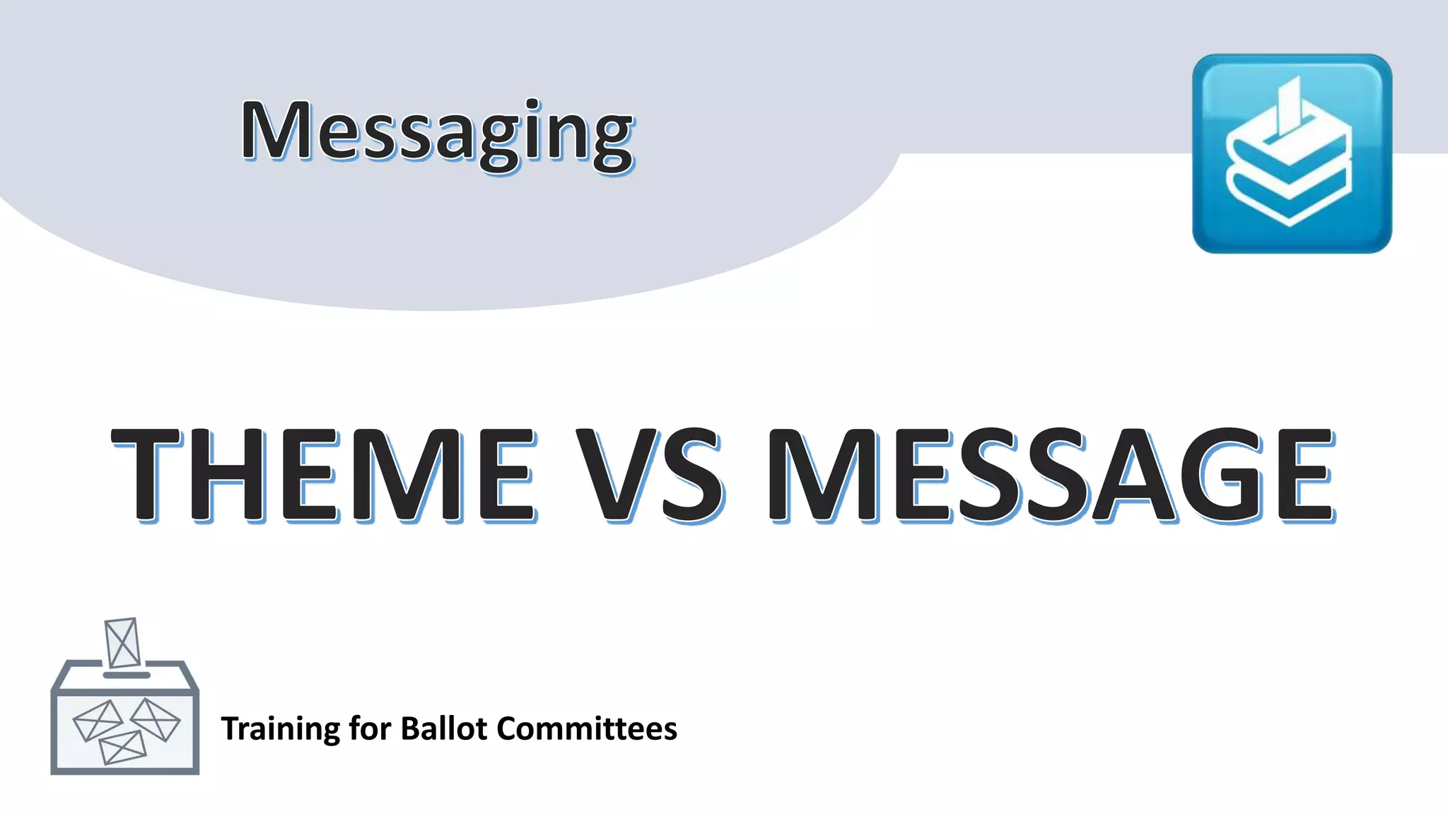 Training for Ballot Committees
 