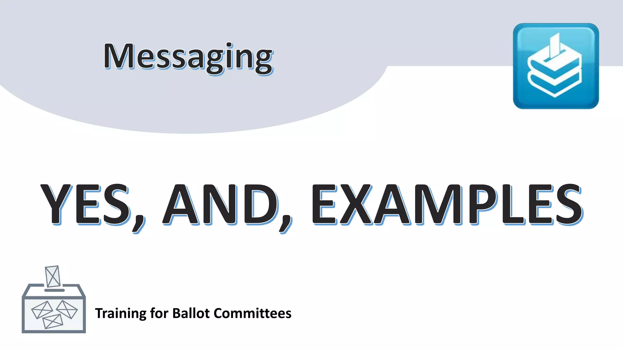Training for Ballot Committees
 