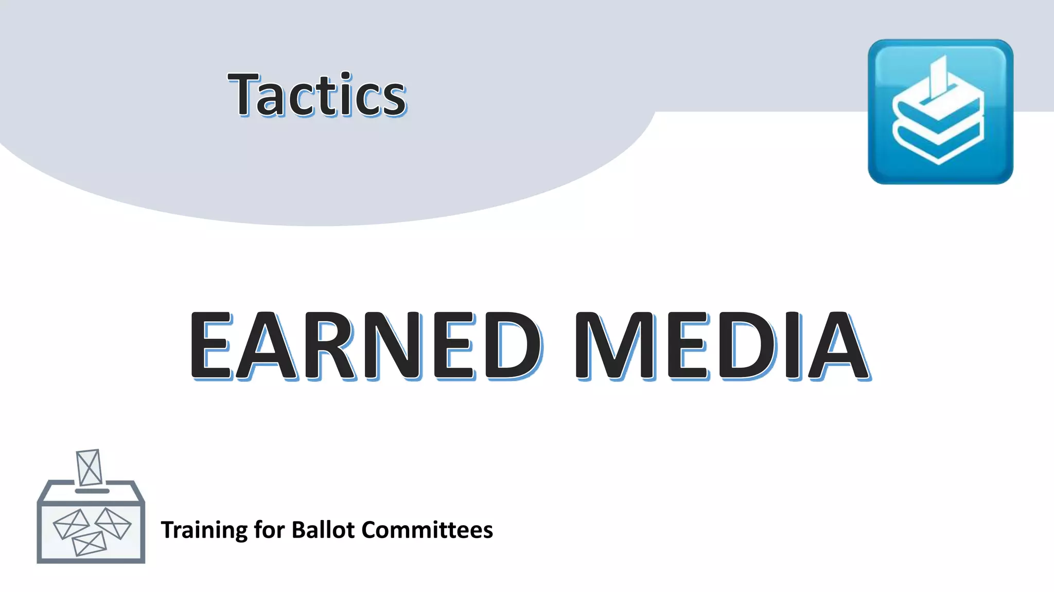 Training for Ballot Committees
 