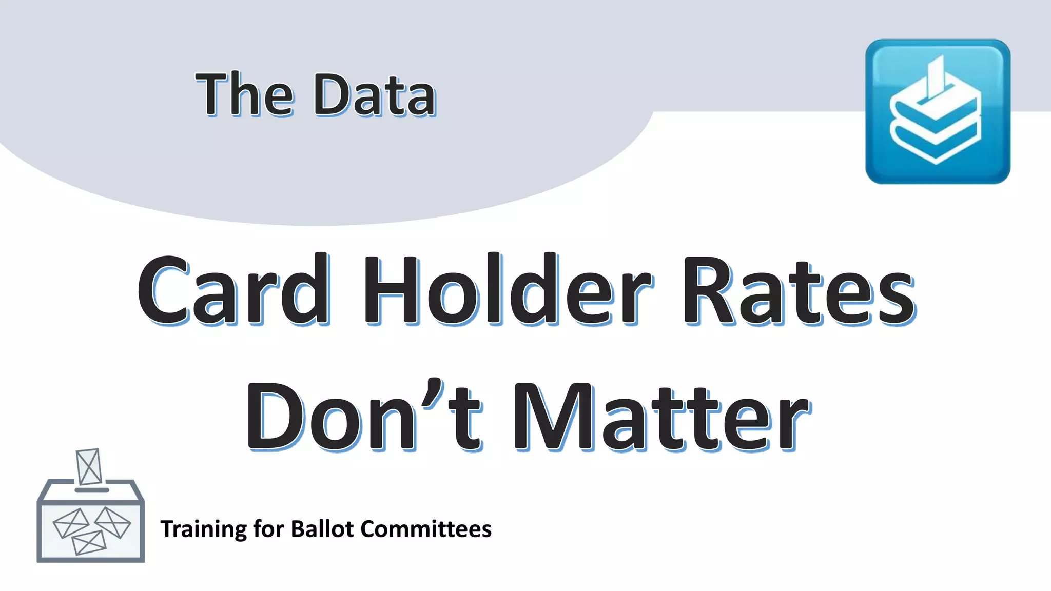 Training for Ballot Committees
 