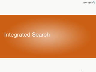 75 
Integrated Search 
 