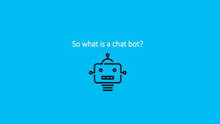 Intro to chatbots | PDF