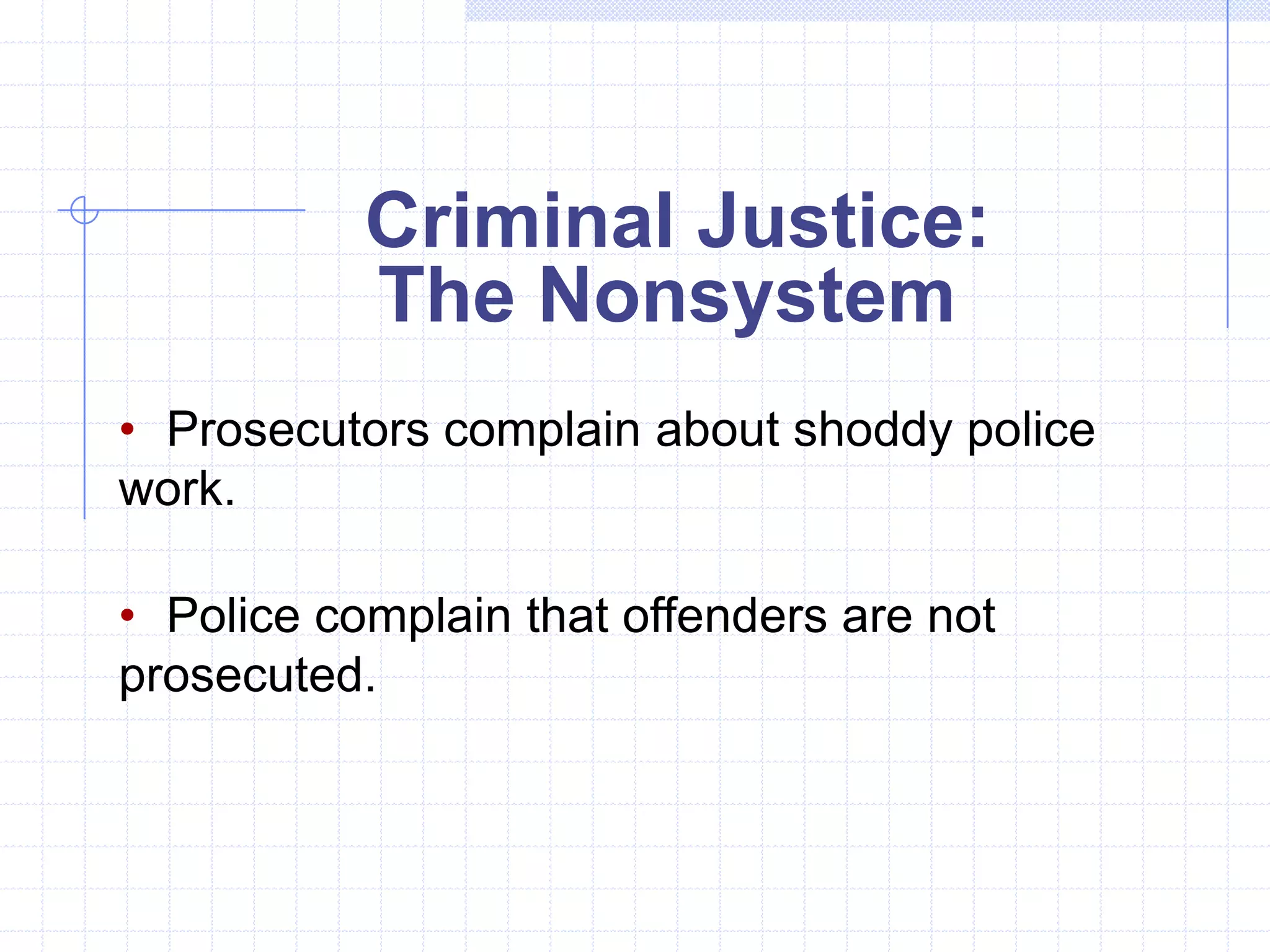 Introduction to the U.S. Criminal Justice System | PPT