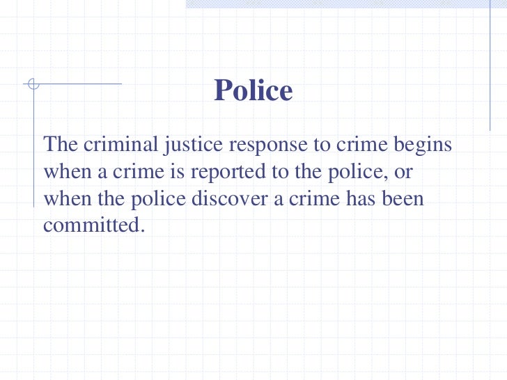 an introduction to the criminal justice systems Introduction to criminal justice, seventh edition, introduces readers to the field of criminal justice the book is organized around three basic themes: the system-like nature of criminal justice, the core conflict between due process and crime control, and the importance of discretion. an introduction to the criminal justice systems Introduction to criminal justice, seventh edition, introduces readers to the field of criminal justice the book is organized around three basic themes: the system-like nature of criminal justice, the core conflict between due process and crime control, and the importance of discretion.