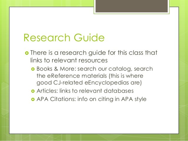 Term paper resources