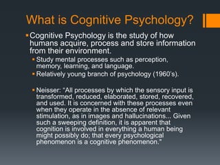 Definition of cognitive approach sale