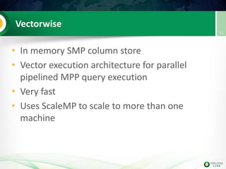 Intro to column stores | PDF