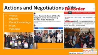 - Videos
- Reports
- Council meetings
- Press
- TV/Radio
Actions and Negotiations
 