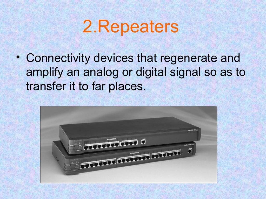 Computer hardware and networking components