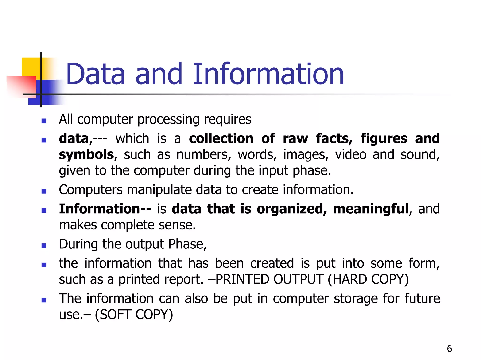 Introduction to computers | PPT