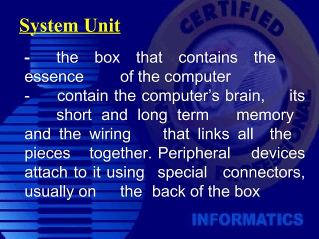 Intro to computer system | PPT | Operating Systems | Computer Software ...