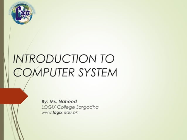 Introduction To Computer Systems | PPT