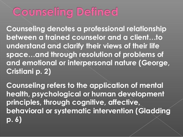 counseling note