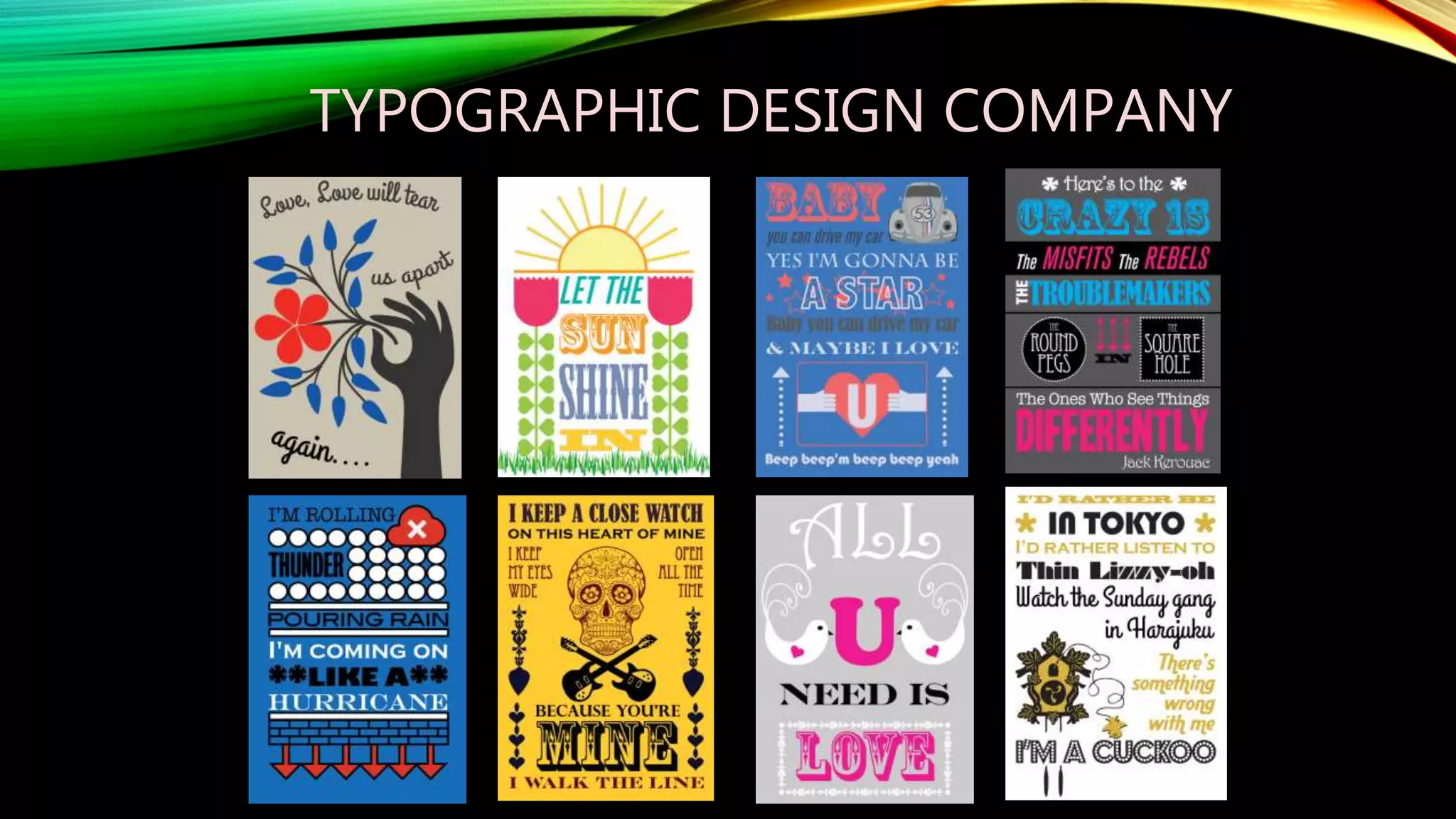 TYPOGRAPHIC DESIGN COMPANY
 
