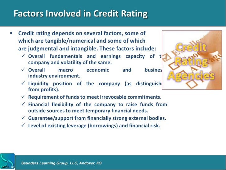 Intro to Credit Rating Agencies