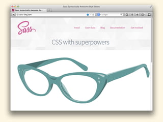 What is SASS?
 