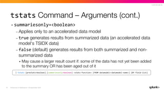 Intro to Splunk Dashboards version 9.1 Slides | PDF