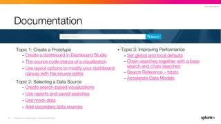 Intro to Splunk Dashboards version 9.1 Slides | PDF