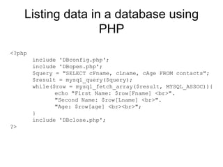Introtodatabase 1 | PPT