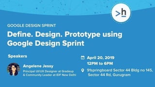 Intro to
GV Design Sprint
 