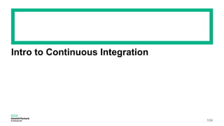 Intro to Continuous Integration
104
 