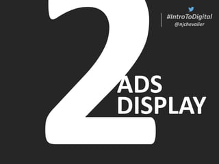 #IntroToDigital
@njchevalier
#IntroToDigital
@njchevalier
DISPLAY
ADS
 