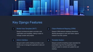 Introduction to DJANGO, a creative framework | PPT