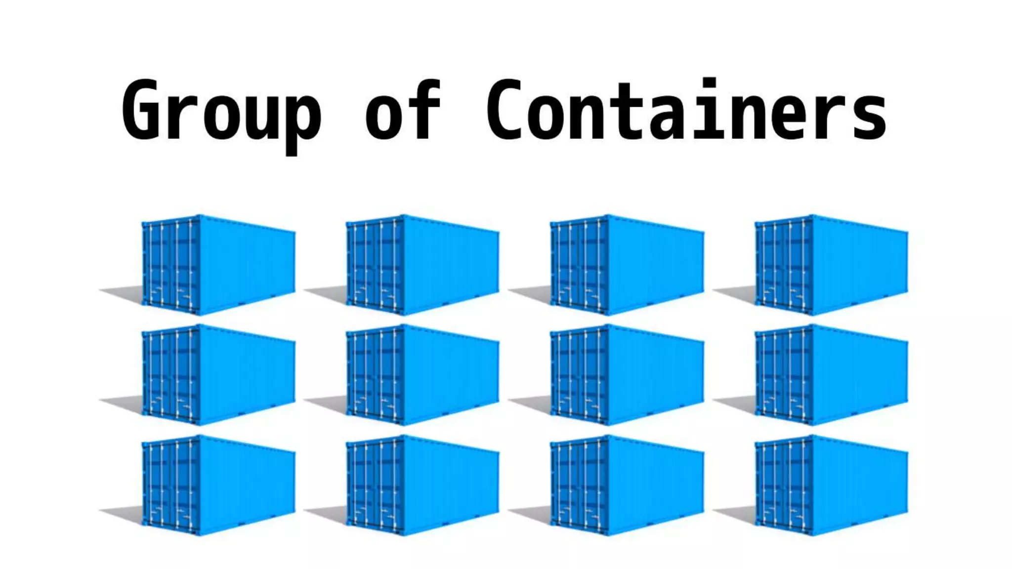 Intro to docker and kubernetes