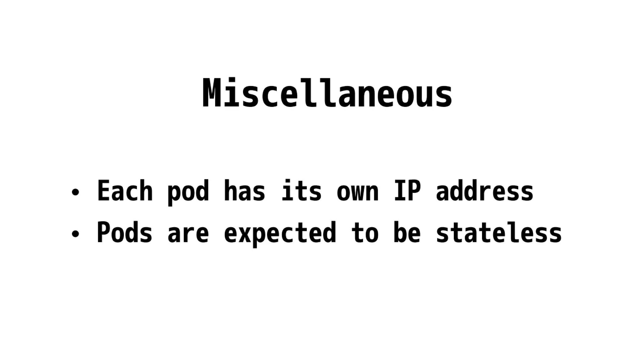 Intro to docker and kubernetes