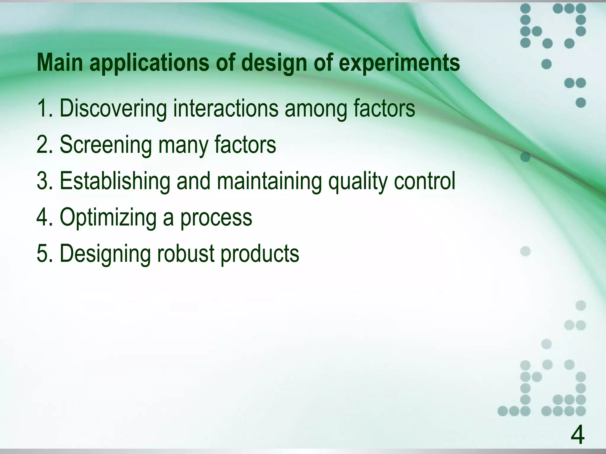 Introduction to Design of Experiments by Teck Nam Ang (University of ...