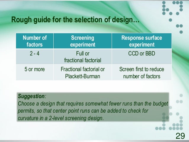 introduction to design of experiments pdf