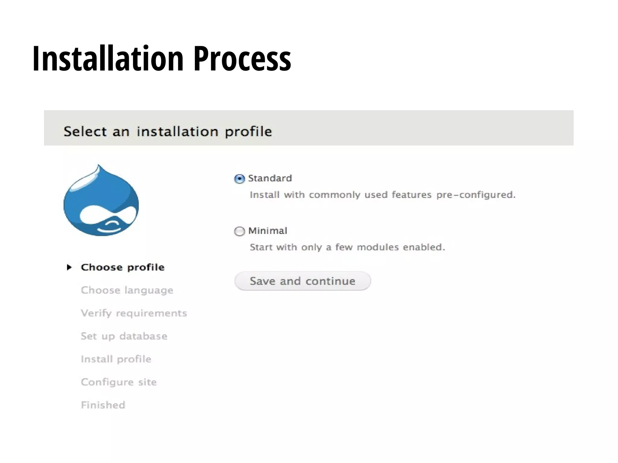 Installation Process
 