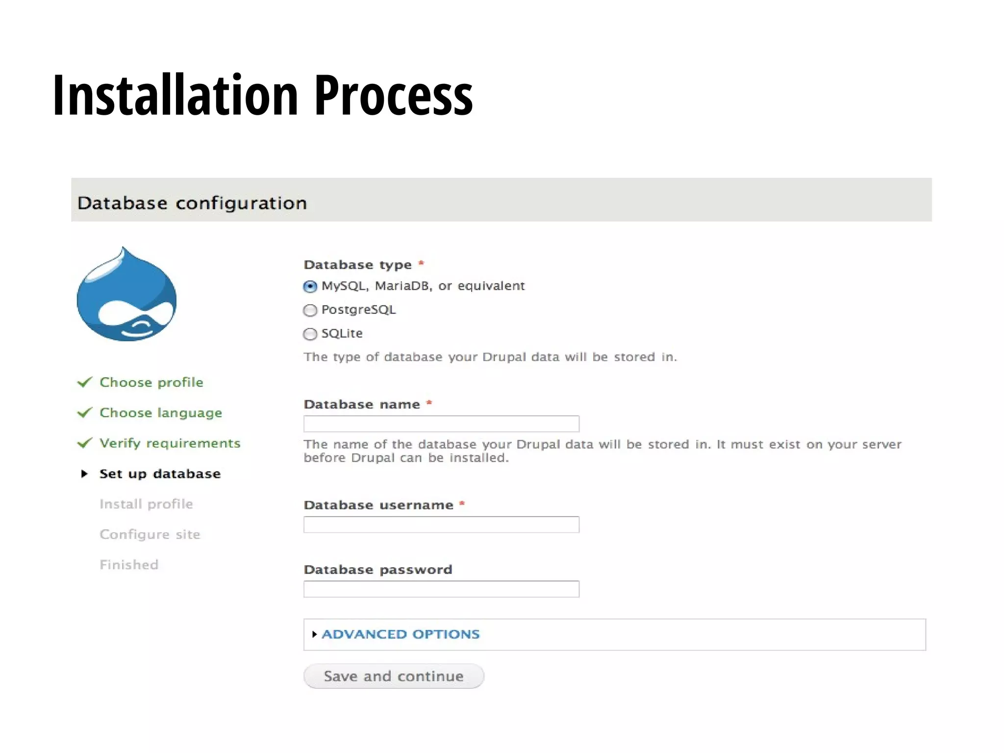 Installation Process
 