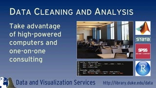 Duke Data and Visualization Services | PDF