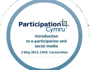 Intro to e-participation presentation