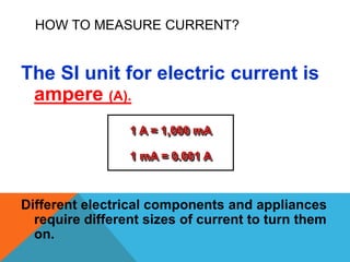 Intro to electricity | PPTX