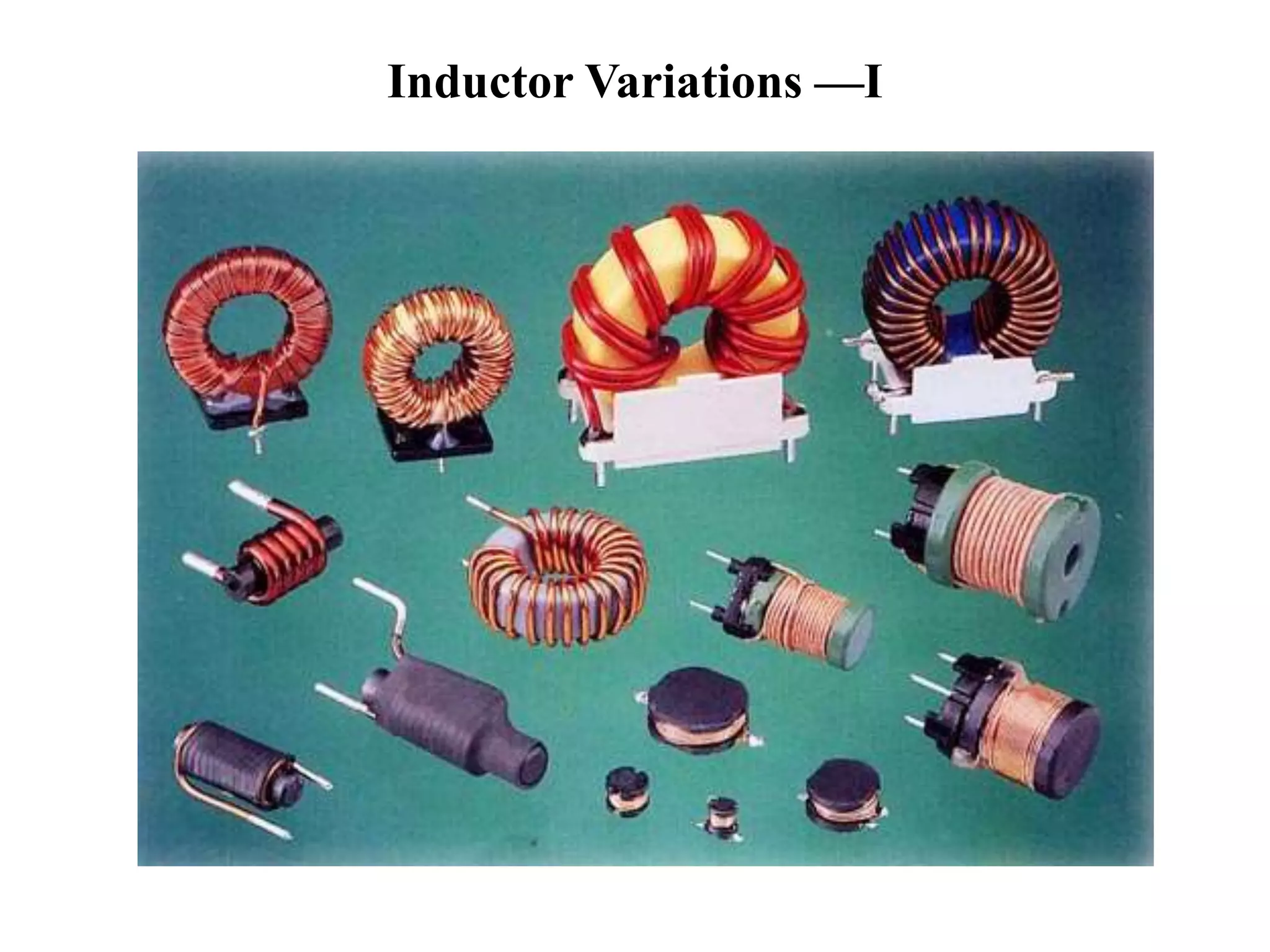 Inductor Variations —I
 