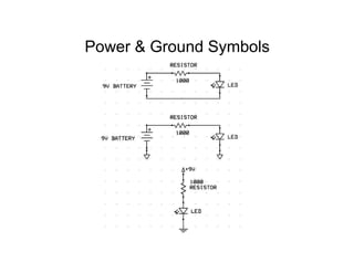 Power & Ground Symbols
 