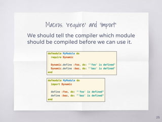 Intro to elixir metaprogramming | PDF