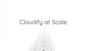 Intro to Environment as a Service - Cloudify 5.0.5 Webinar | PPTX
