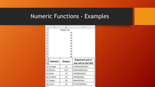 Introduction to MS Excel | PDF