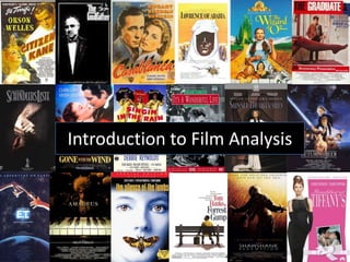 Introduction to Film Analysis
 